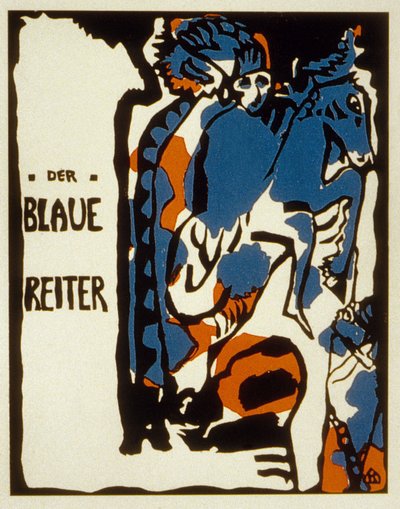 Portada del almanaque Blaue Reiter, 1912 de Wassily Kandinsky